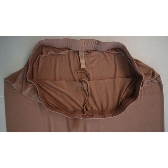 SKIMS 158973 Women's Plus Sz 3XL Sienna Brown Soft Sleepwear Lounge Pants - Picture 3 of 6